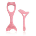 Winged Eyeliner Stencil Mascara Shield Applicator Resusable Silicone Qme Pink