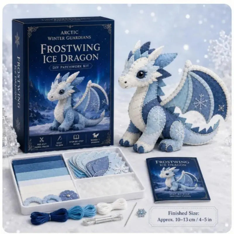 3D Stuffed Animals Mythical Creature, Pre-Cut Handmade Craft Kit For Home Decor & Gift Qme A9