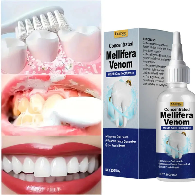 Tooth Whitening Essence Tooth Calculus Removing Dental Plaque Bad Breath Yellow Teeth Repairing Gums Teeth Cleaning Toothpaste Qme