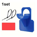 1/3/5Set Durable Pool Pipe Support Bracket Prevents Hose Sagging,Simple Installation Fit Most Common Above-ground Swimming Pools Qme blue 1set