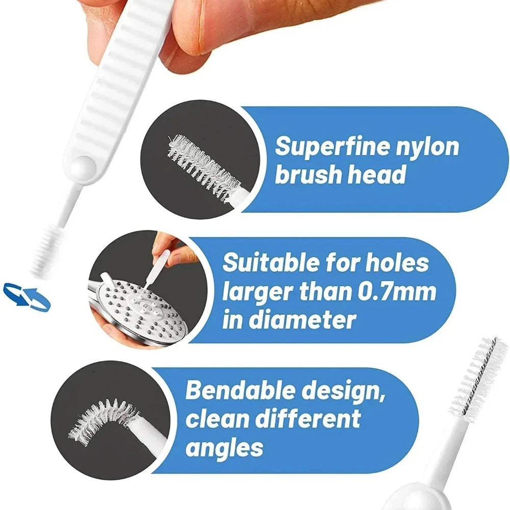 13/10PCS Cell Phone Charging Port Dust Plug with Cleaning Brush for iPhone 14 Pro Max Samsung Xiaomi iOS Type C Cleaner Set Qme