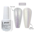Arte Clavo HEMA Glitter Gel Nail Polish Pink Sliver Gold Sparkling