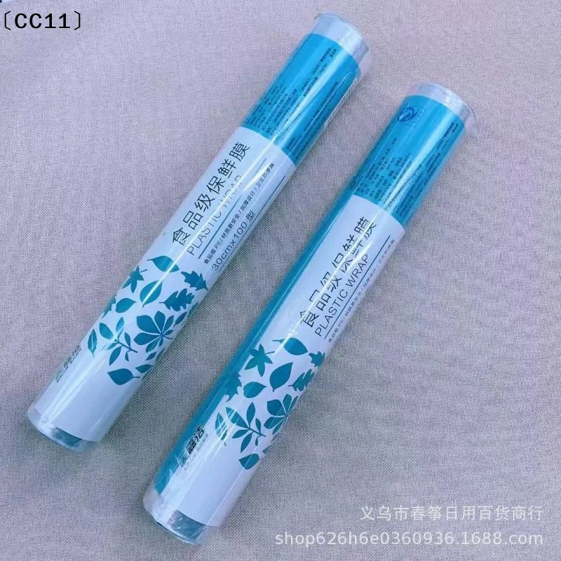 Cling Film Clear PE Disposable Microwavable Small Roll Food Wrap Keep Qme