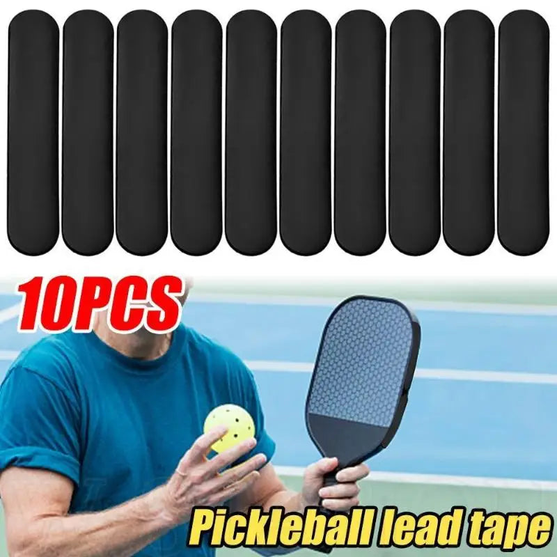Pickleball Lead Tape Black Silver Self-adhesive Golf Club Weighted Qme