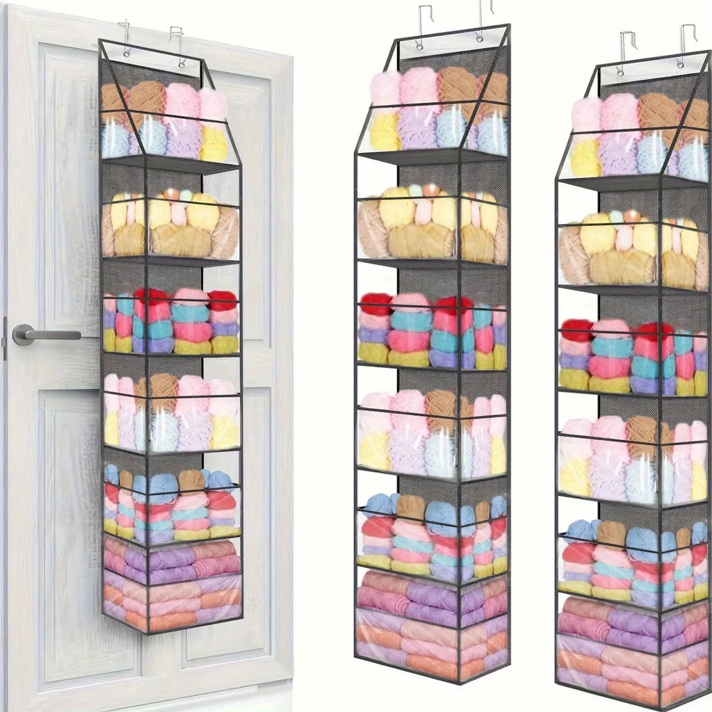 1pc The Yarn Organizer by the Door Is Specially Designed for Knitting and Crochet. It Can Be Used to Store Knitting Needles Qme