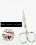 Eyebrow Scissors Beauty Eyelashes Hair Trimmer Beard Eyebrows Makeup Qme 02