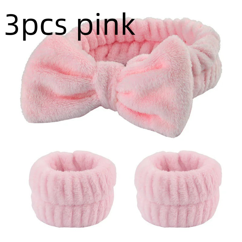 3/16pcs New Dopamine Hair Accessories Kit Flower Shaped Multi-Styles Hair Grabs Hair Circles For Women Daily Party Gift Qme 3pcs pink