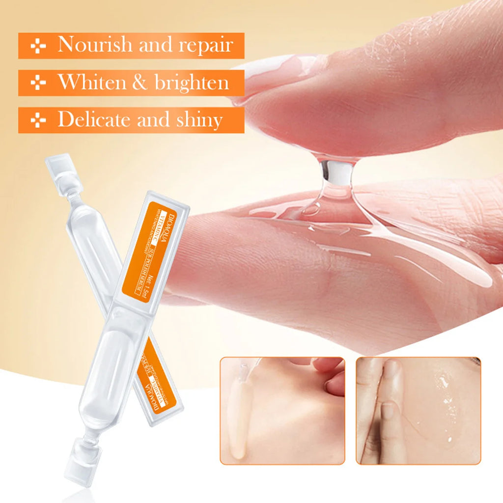 Vitamin C Single-use Serum Deeply Moisturizes Nourishes Skin Whitens Qme