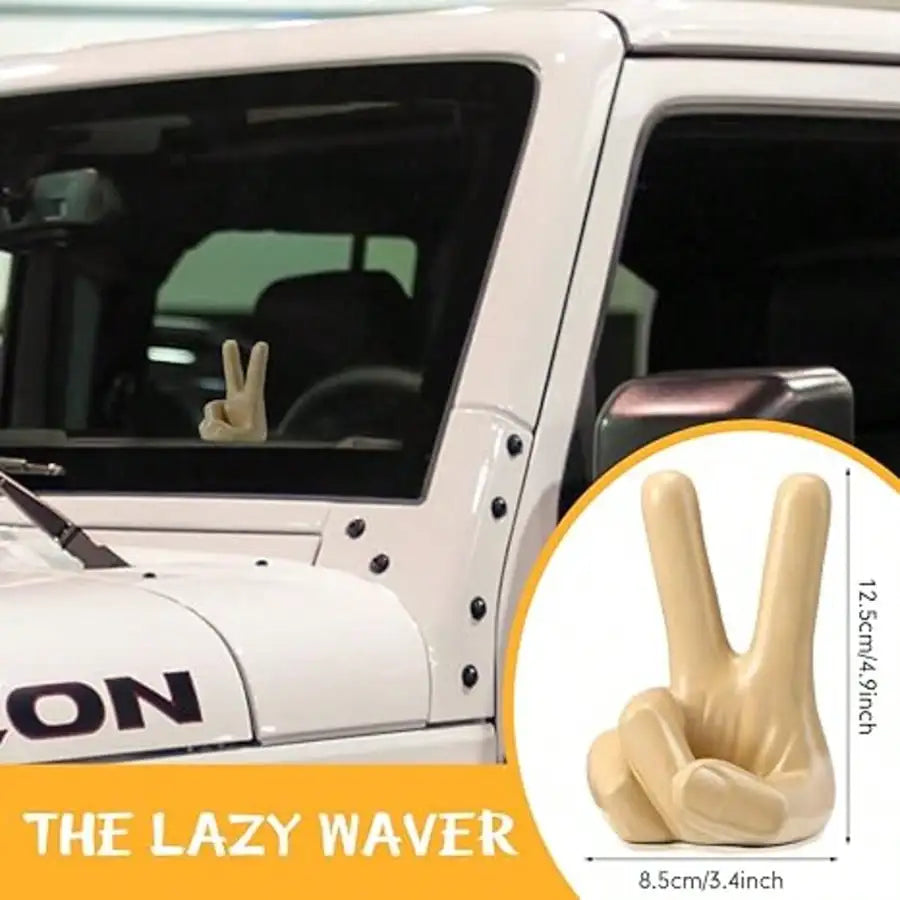 2-finger Wave Hand Compatible SUV Off-road Vehicles Suitable Car Qme