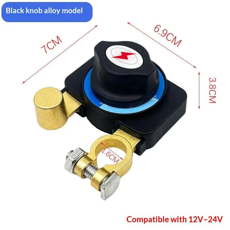 12V-24V Car Battery Disconnect Switch Manual Automatic Circuit Breaker Anti-Power Off Leakage Protector Universal Auto Parts Qme A2
