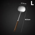 CC11Stainless Steel Spatula Non Slip Mushhead Cooking Shovel Long Qme L