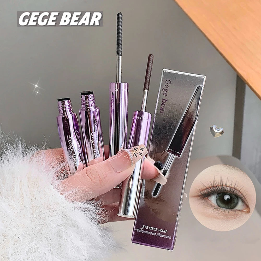 Gege Bear Eyelash Extensions Volume Mascara Clearly Defined Curled Qme
