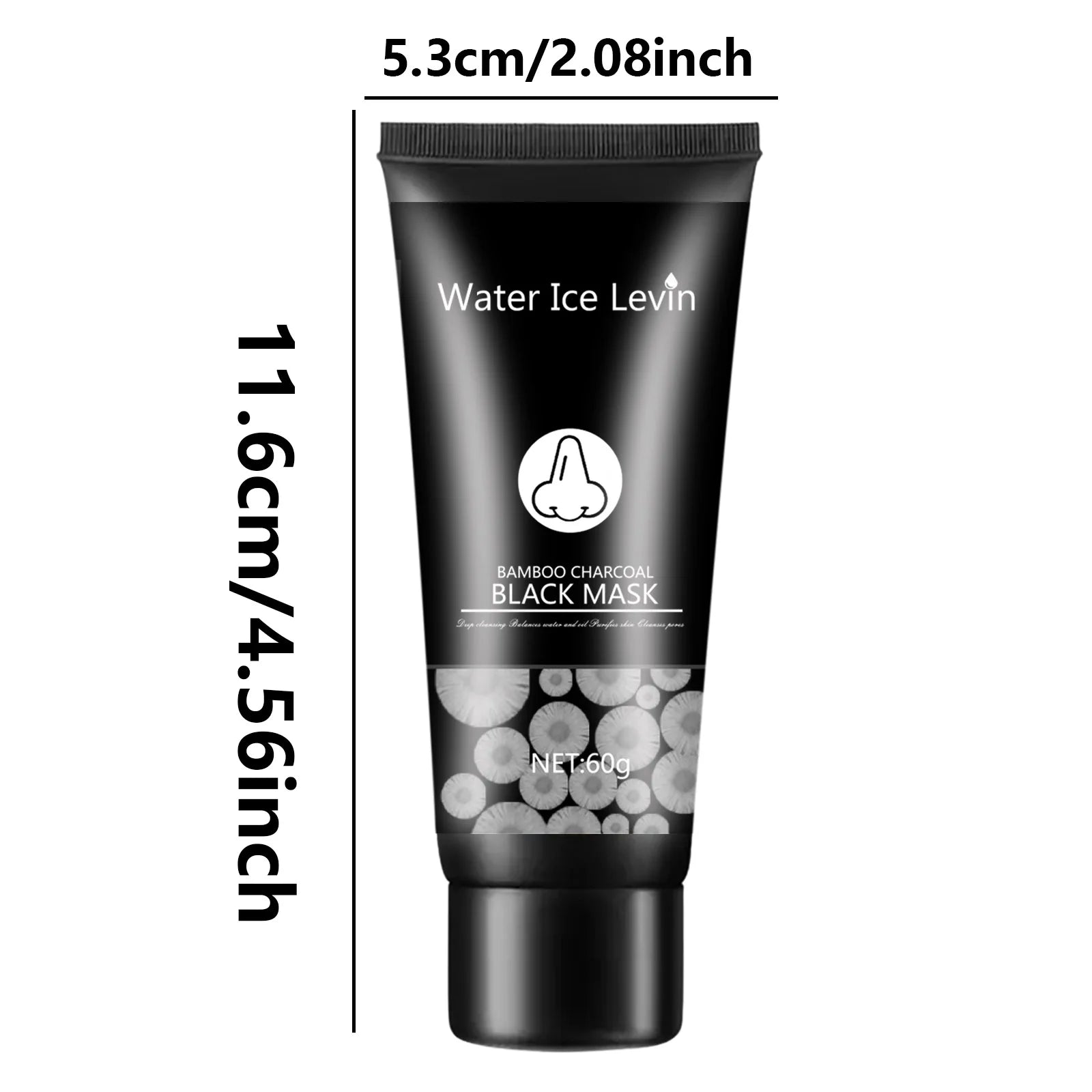 Bamboo Charcoal Mask Blackhead Remover Deep Facial Masks Deep Cleansing Purifying Peel Off Black Nud Shills Face Care Black Mask Qme