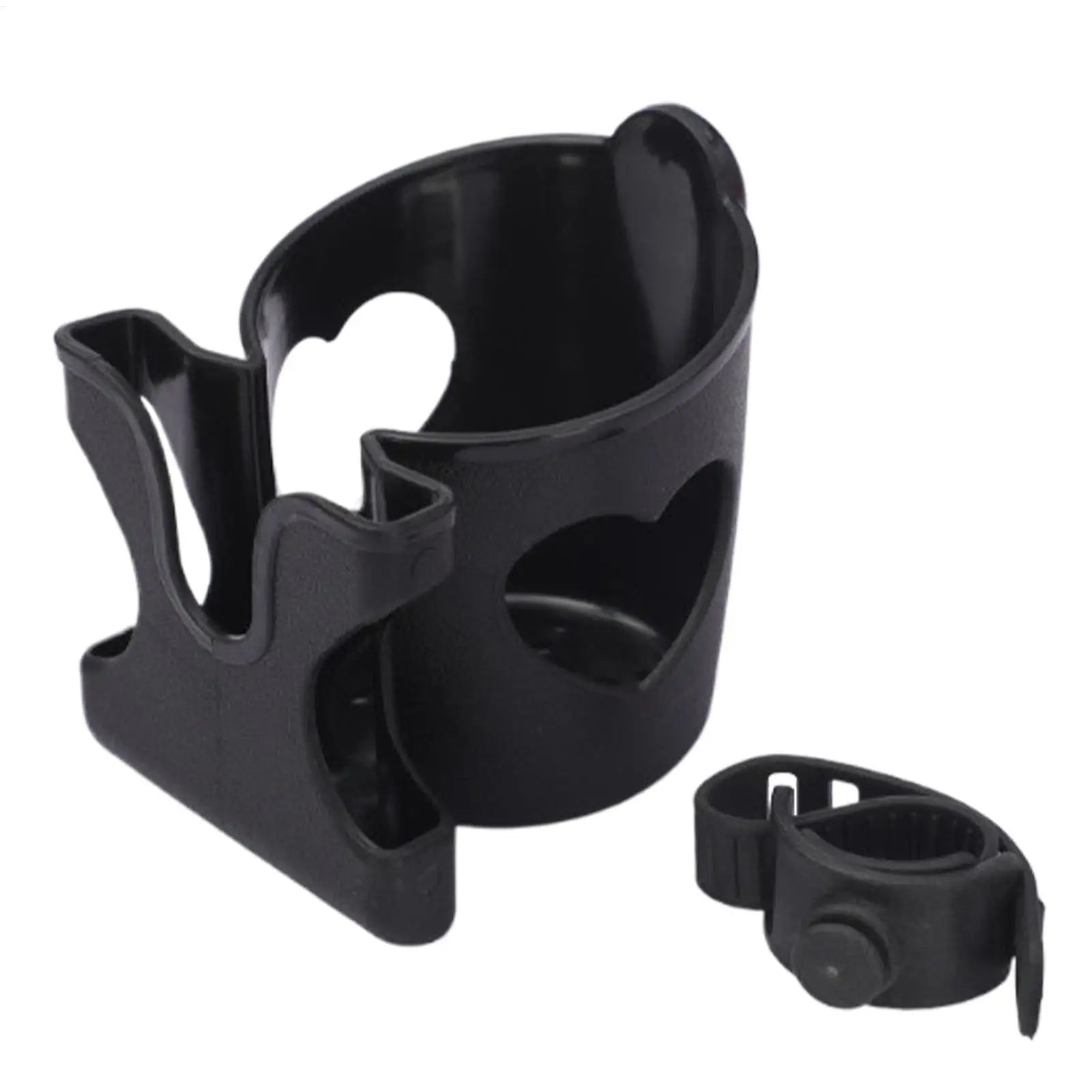 Baby stroller cup holder electric car walking tool accessory bag 360 Degrees Rotation Wheelchair Bottle Attachment Black Color Qme
