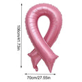 Breast Cancer Ribbon Party Favor Balloons Pink Accessories for Breast Cancer Awareness Bulk Items Breast Cancer Decorations Qme Pink 36inch China Mainland