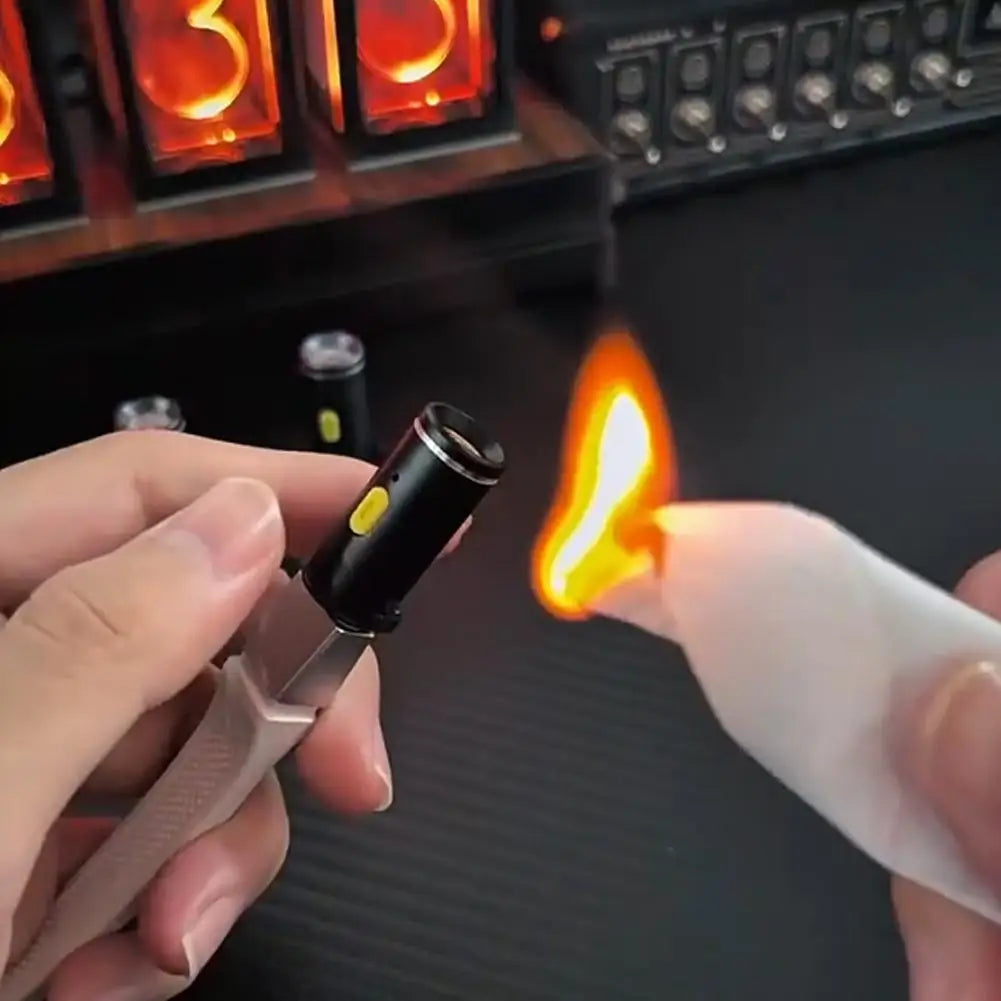 Compactly Type C Lighter Electric For Easy Carrying And Storage TypeC Mini Cigarette Lighter For Air Travel Outdoor No Flame Qme
