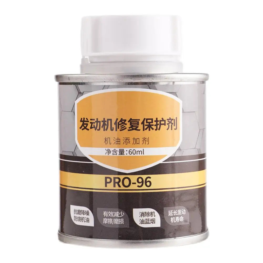 60ml Engine Anti-Wear Protective Agent Noise Reduction Jitter Strong Burning Engine Oil Liquid Additive Car Supplies Qme Yellow