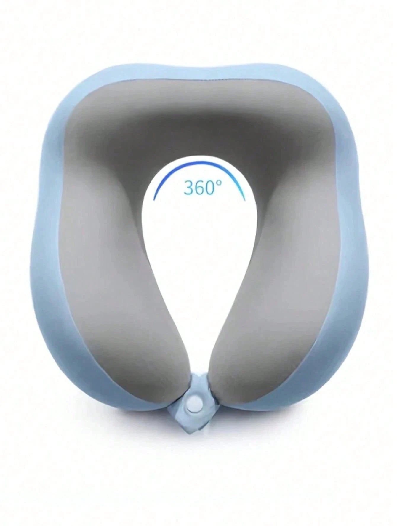 U-shaped Memory Cotton Neck Pillow Portable Travel Nap Office Qme