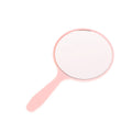 Handle Hand Mirror SPA Salon Compact Mirrors Eyelash Extension Qme Pink