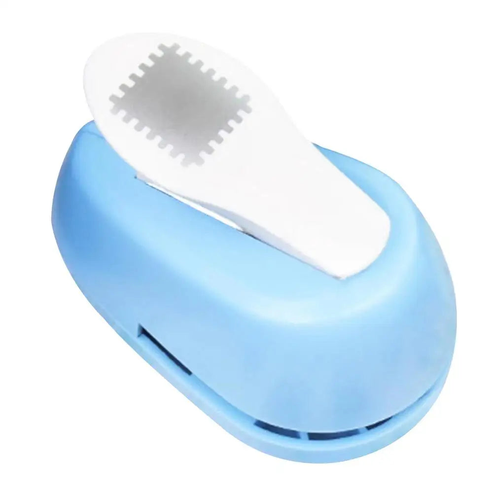 Stamp Puncher Manual Multi-purpose Scrapbooking Accessories Paper Qme Blue