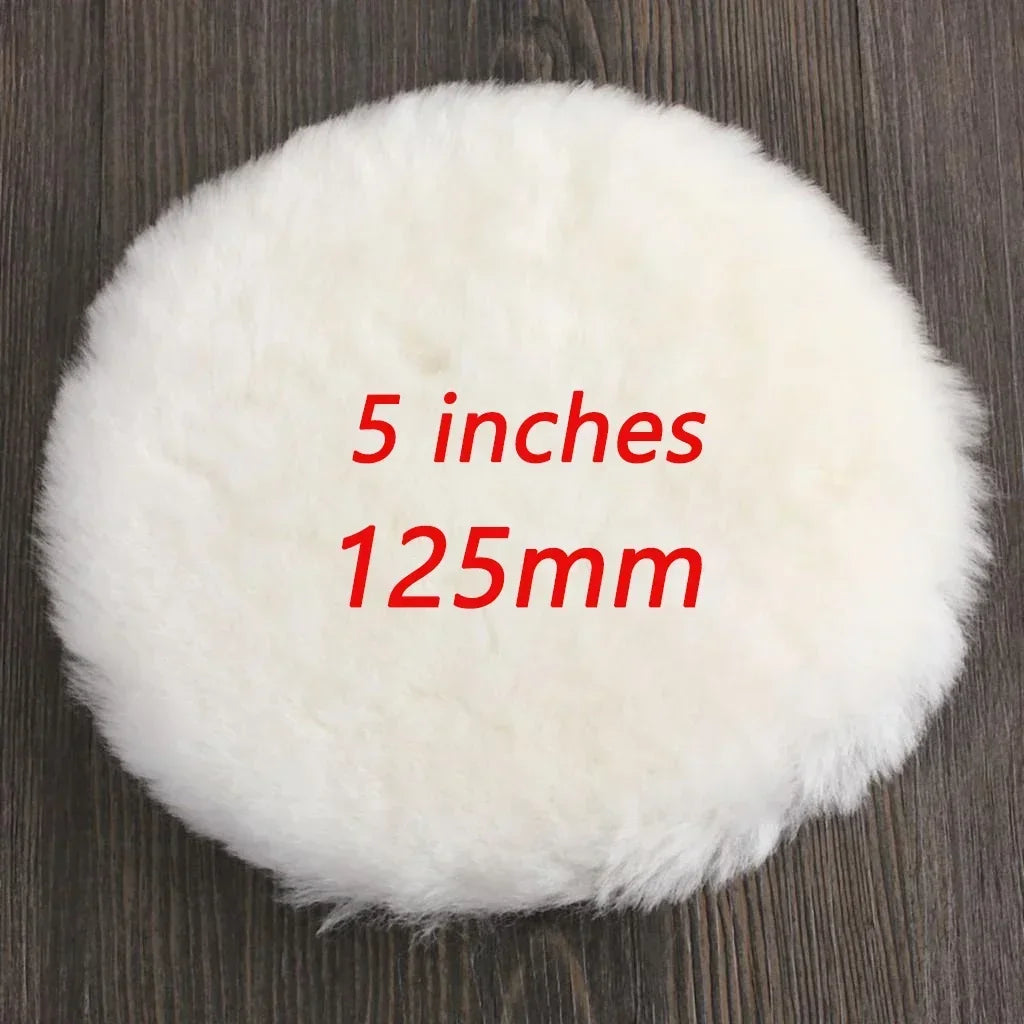 3/4/5/6/7 Inch Polishing Kit One Polishing Pad Car Waxing Sponge Disk Wool Wheel Auto Paint Care Polisher Pads for Car Polisher Qme 125mm