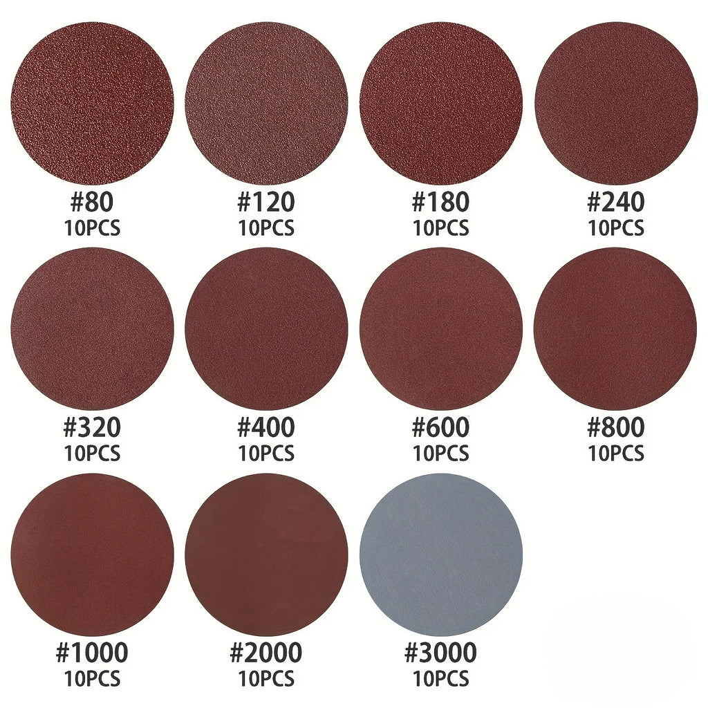 Sand grinding disc, sand pad, hook ring, sand grinding disc, sand piece, quick replacement, sandpaper for car polishing Qme
