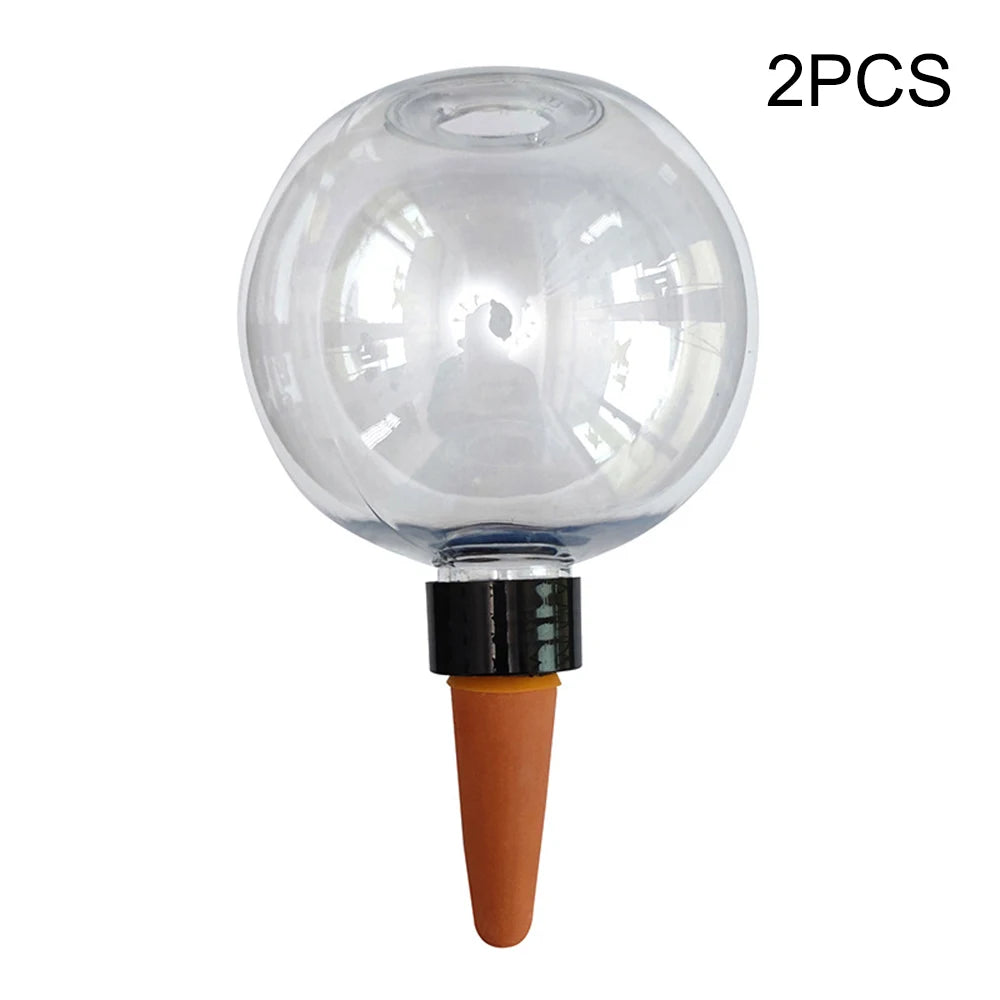 2PCS/4PCS Spherical Automatic Watering Lazy Person's Flower Watering Device, Small Succulent Dripper Qme 2PCS
