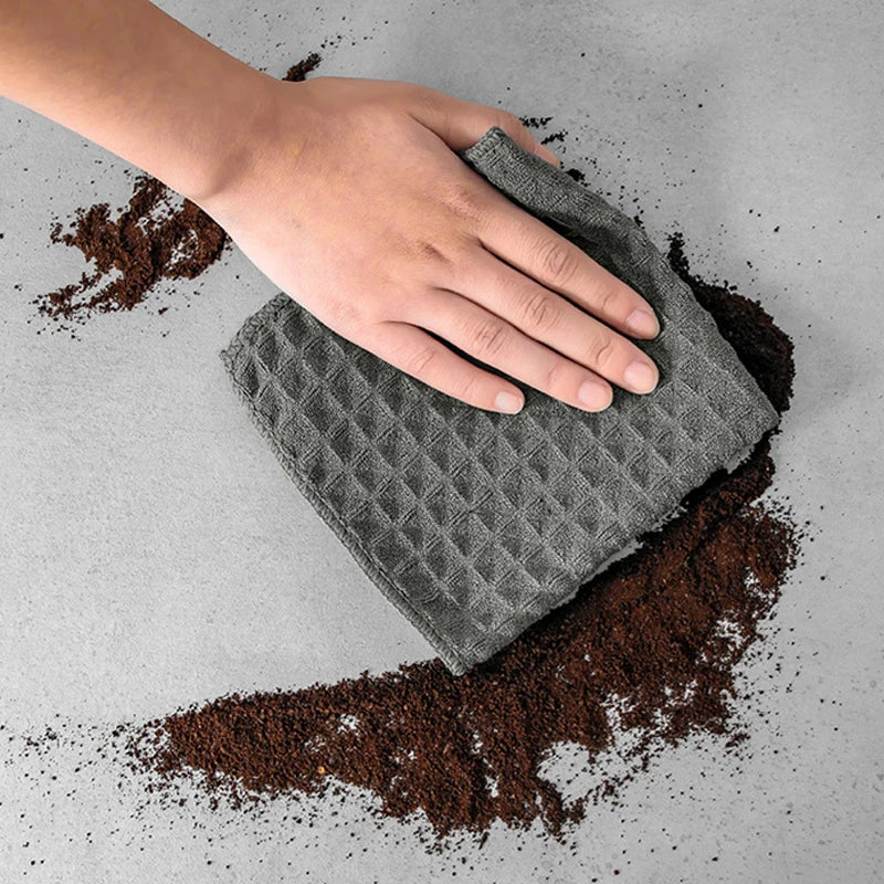 Absorbent Barista Bar Towel Coffee Machine Special Rag No Lint Square Qme