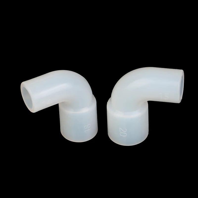Fish Tank Irrigation Garden Elastic Right Angle Rubber Coupling Qme