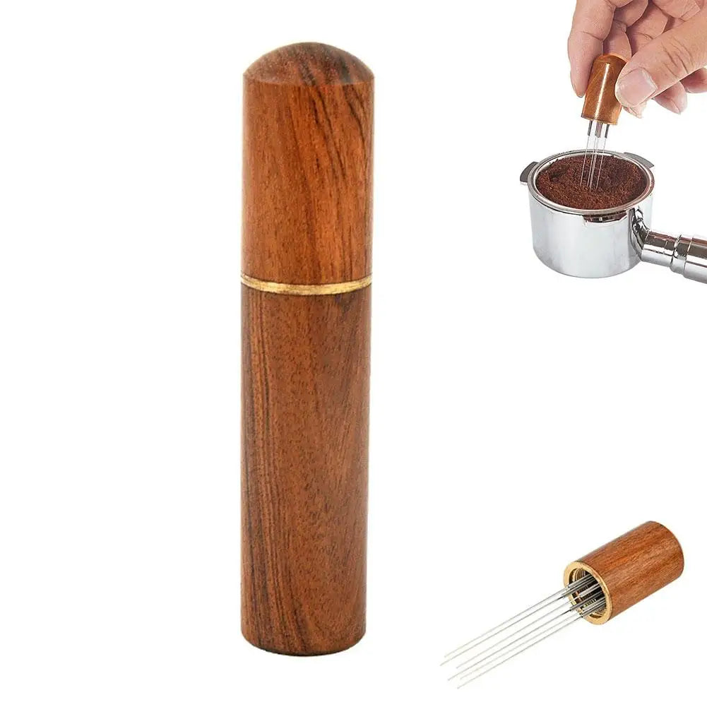 Portable Needle Coffee Stirrer 6 Needles Espresso Distribution Tools Qme A
