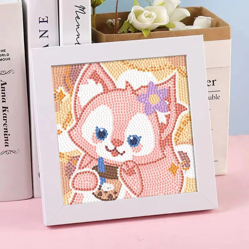 Hello Kitty Kuromi Diamond Painting DIY Craft Frame Cartoon Students