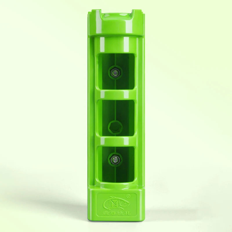 ABS Plastic Fishing Rod Pole Holder Durable Tube Mount Bracket Socket Qme green