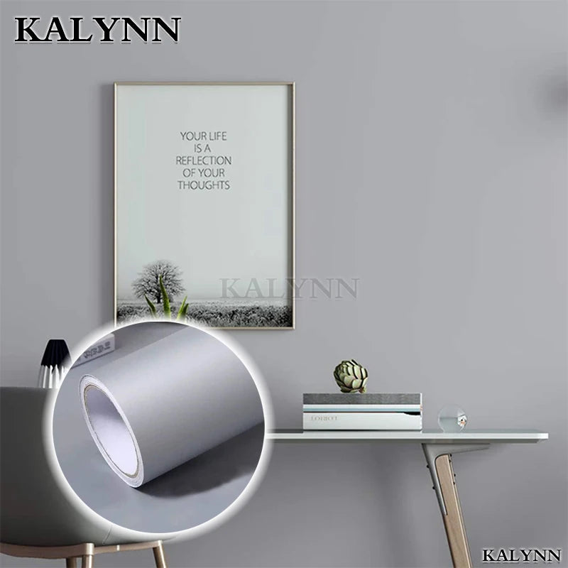 White Glossy Self Adhesive Wallpaper Vinyl Peel Stick Contact Paper