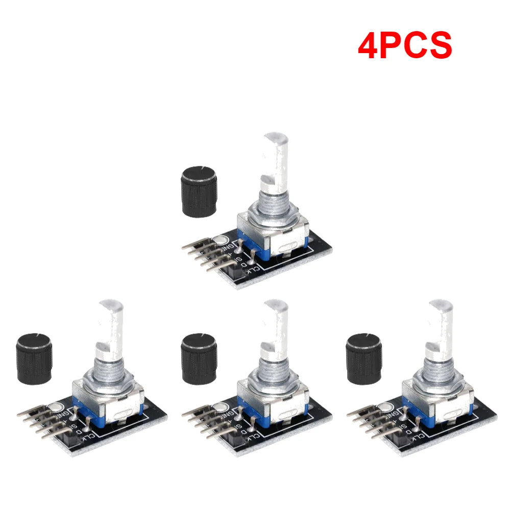 360 Degree Rotary Encoder Module HW-040 Brick Sensor Development Board with Push Button for Arduino 1-8PCS Qme 4PCS