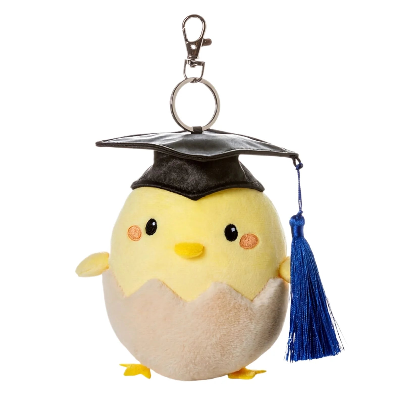 Graduation Simuated Egg Plush Toy Graduation Theme Keychain Bag Charm Accessory Graduation Evening Decor Souvenirs Gifts Qme B One Size