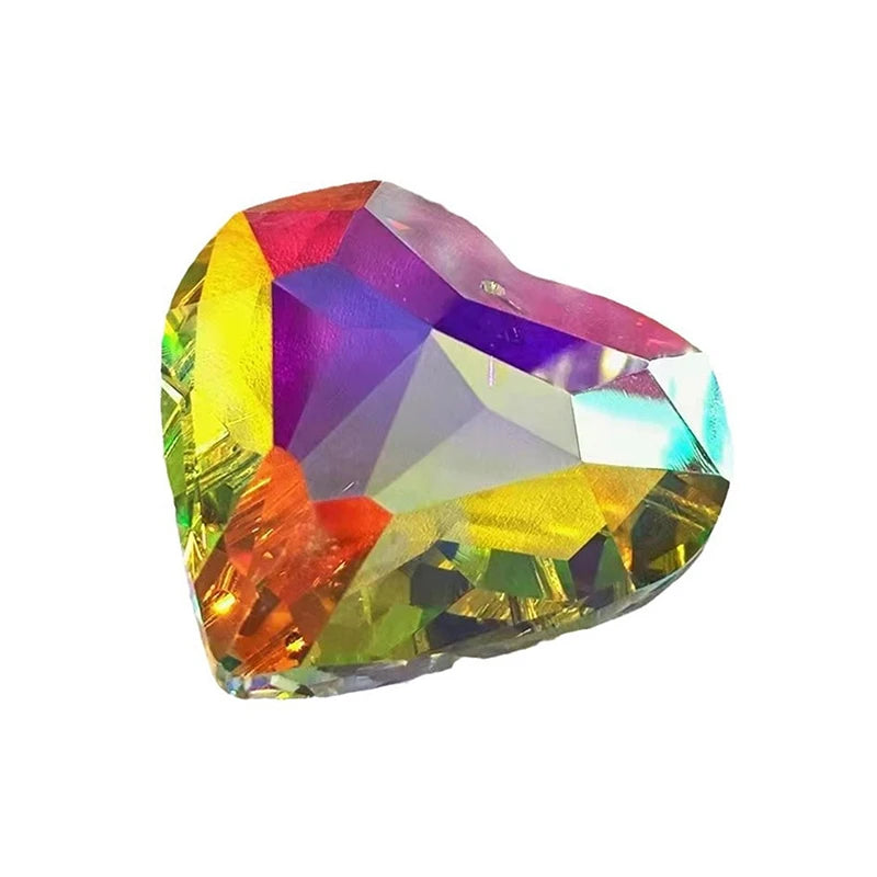 Hanging Pendant Rainbow Chaser Ornament Window Garden Decor Crystals Qme