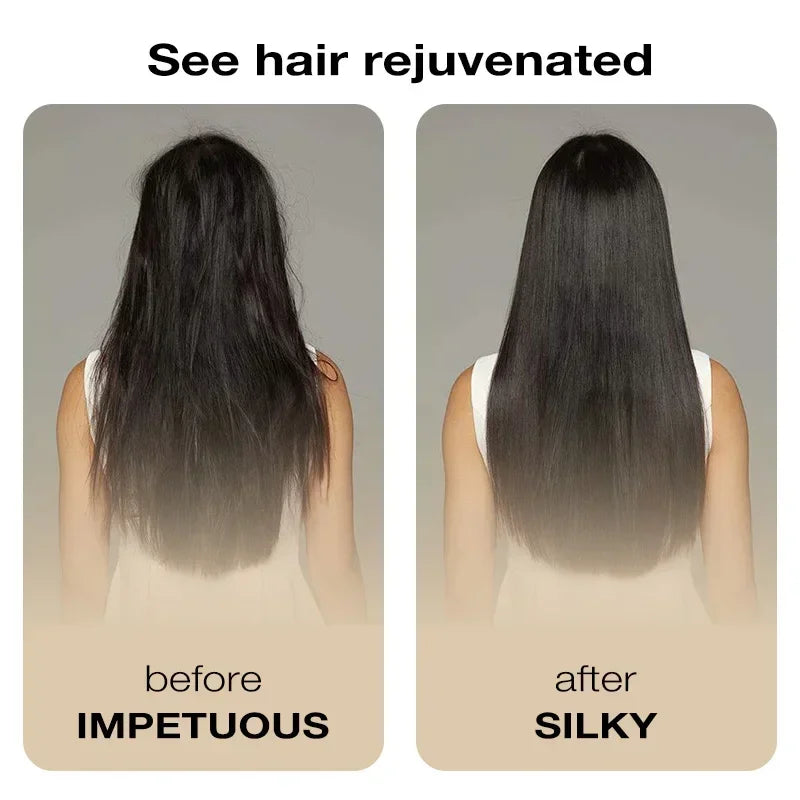 Collagen Hair Treatment Deep Repair Conditioning Argan Oil Hair Mask Essence for Dry Damaged Hair 200ml/500ml Qme
