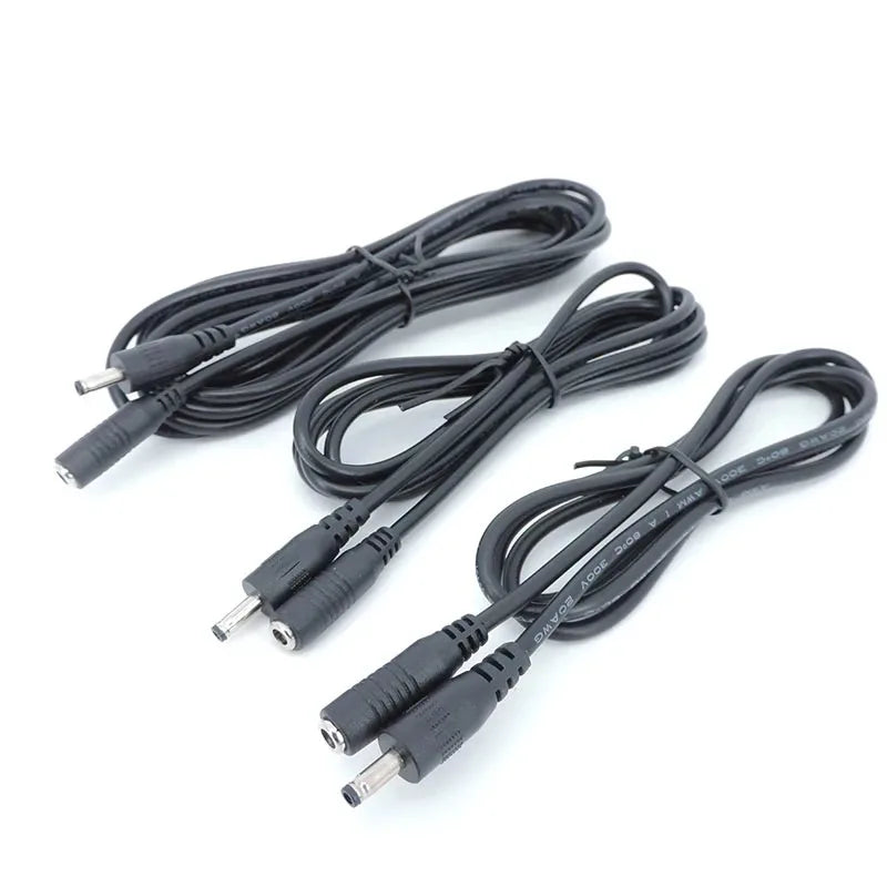 3PCS DC3.5*1.35MM Male Female Plug Power Cable 3/5/10M 5V2A CCTV Camera Power Extension Cord Qme