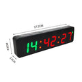 Ultimate Gym Stopwatch for HIIT & Boxing - Rechargeable Digital Timer with Magnetic Back - Perfect Training Companion Qme 1pcs