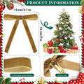 Velvet Red Bows 12X Christmas Velvet Bows Portable Velvet Christmas Tree Bows for Tree Front Door Fireplace Stairs and Garland Qme Brown Others