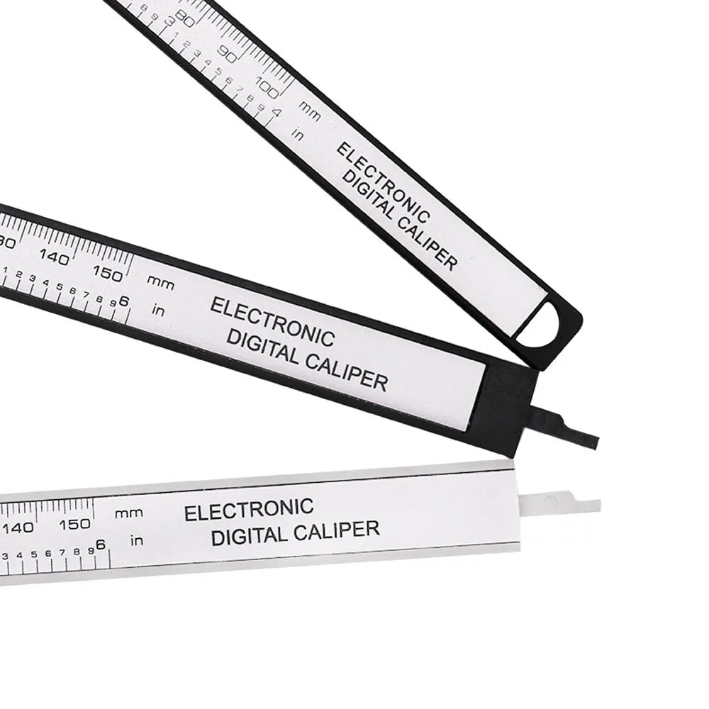 Electronic Digital Caliper Carbon Fiber Dial Vernier Gauge Micrometer Qme
