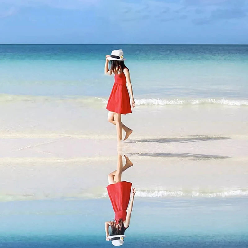 Cell Phone Camera Mirror Reflection HD Lens Selfie Reflector Mirrors Qme