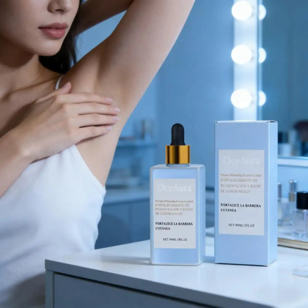 Skin Whitening Serum Private Parts Underarm Bleaching Essence Lighten Butt Knee Armpit Melanin Removal Intimate Area Brightener Qme