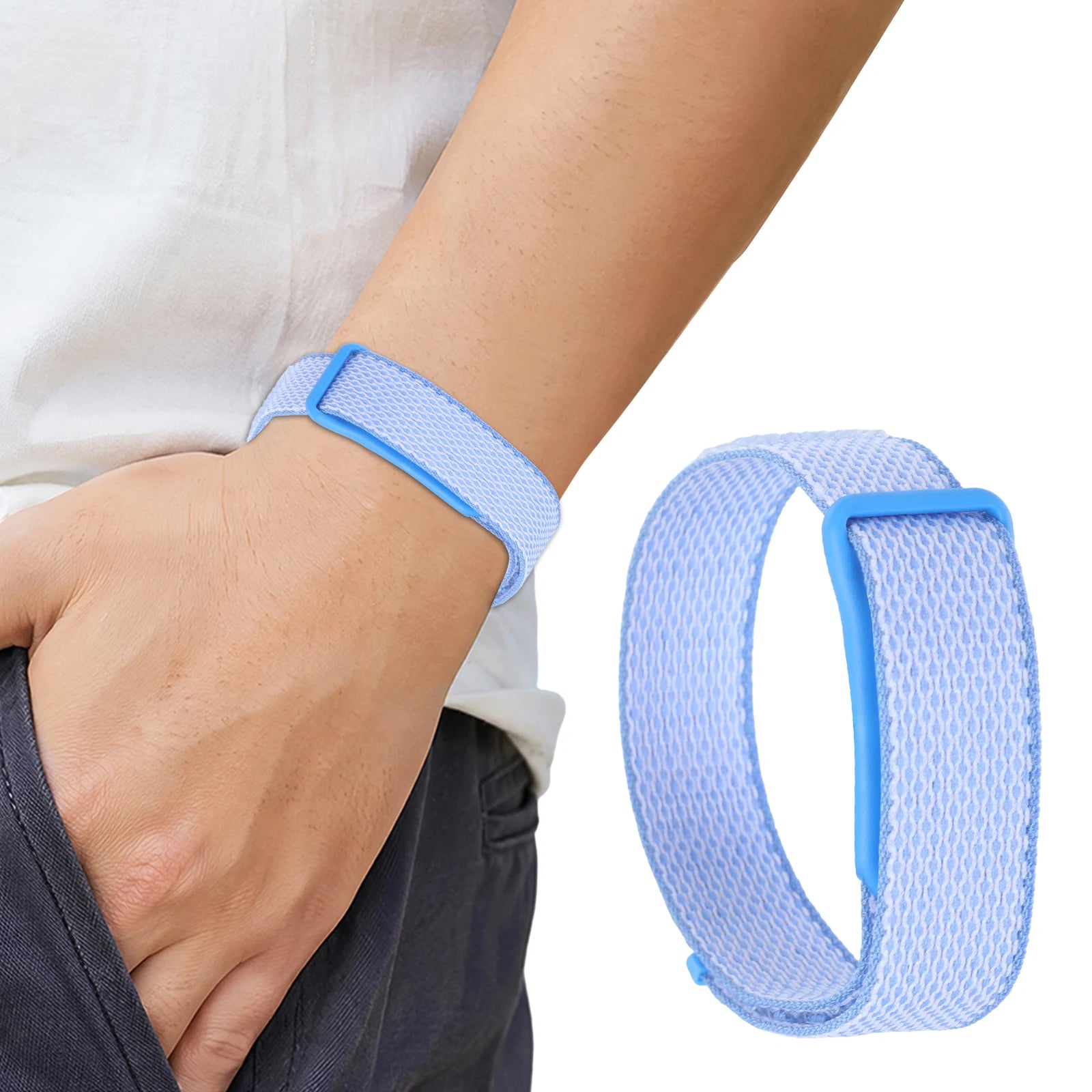 The New Woven Nylon Bicep Arm Band Replacement Strap For Google Fitbit Air Sport Fitness Tracker Adjustable Armband Accessories Qme