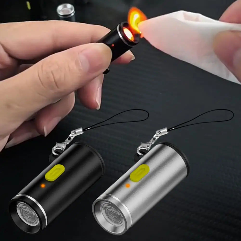 Compactly Type C Lighter Electric For Easy Carrying And Storage TypeC Mini Cigarette Lighter For Air Travel Outdoor No Flame Qme