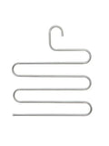 Stainless Steel Pants Rack Five-Layer Multi-Functional Hanger Multi-Layer Pants Storage Rack Home Organizer Qme 1PC