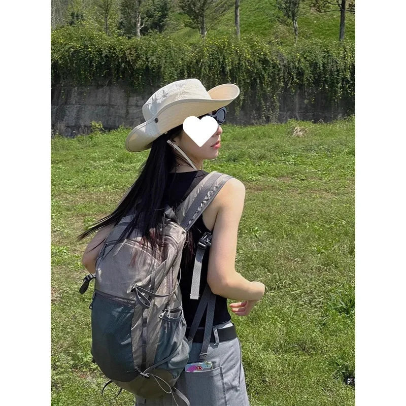 Outdoor Backpack Lightweight Waterproof Travel Mountaineering Bag Qme