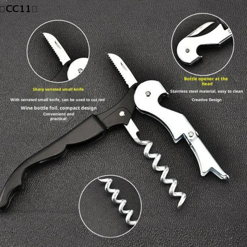 Creative Hippocampus Stainless Steel Wine Beer Bottle Cap Remover Qme