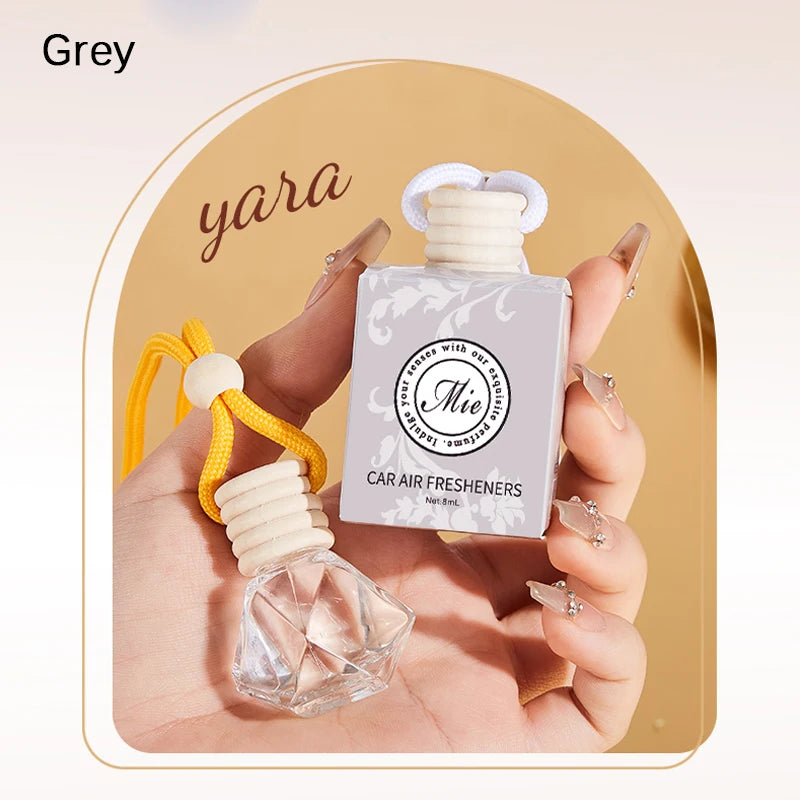 Natural Car Fragrance Fragrant All Way Long-lasting Evenly Spread Air Qme Grey