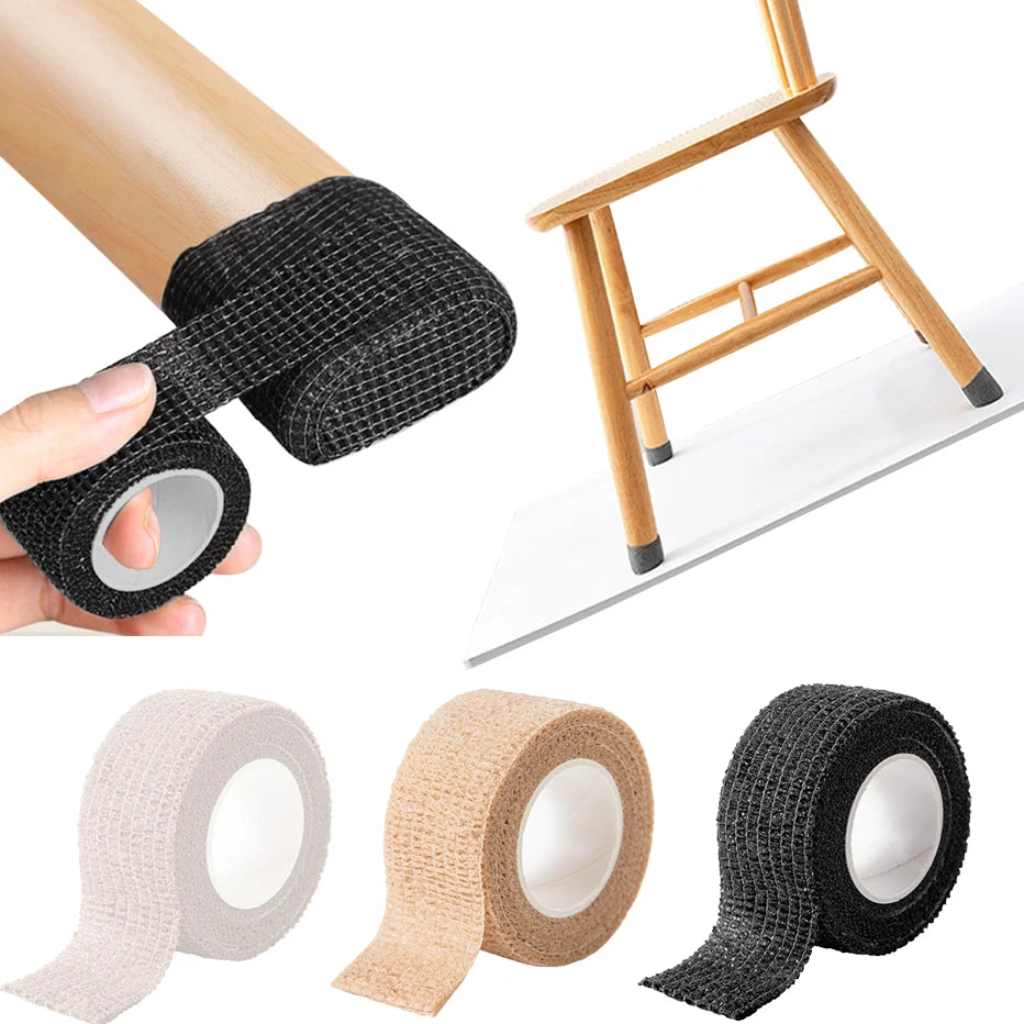 4PCS Chair Leg Floor Protector Furniture Pads for Hardwood Floors Desk Chair Legs Socks Non-slip Noise-Reduce Leg Tape Qme